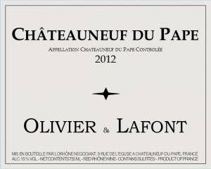 Châteauneuf du Pape Rouge